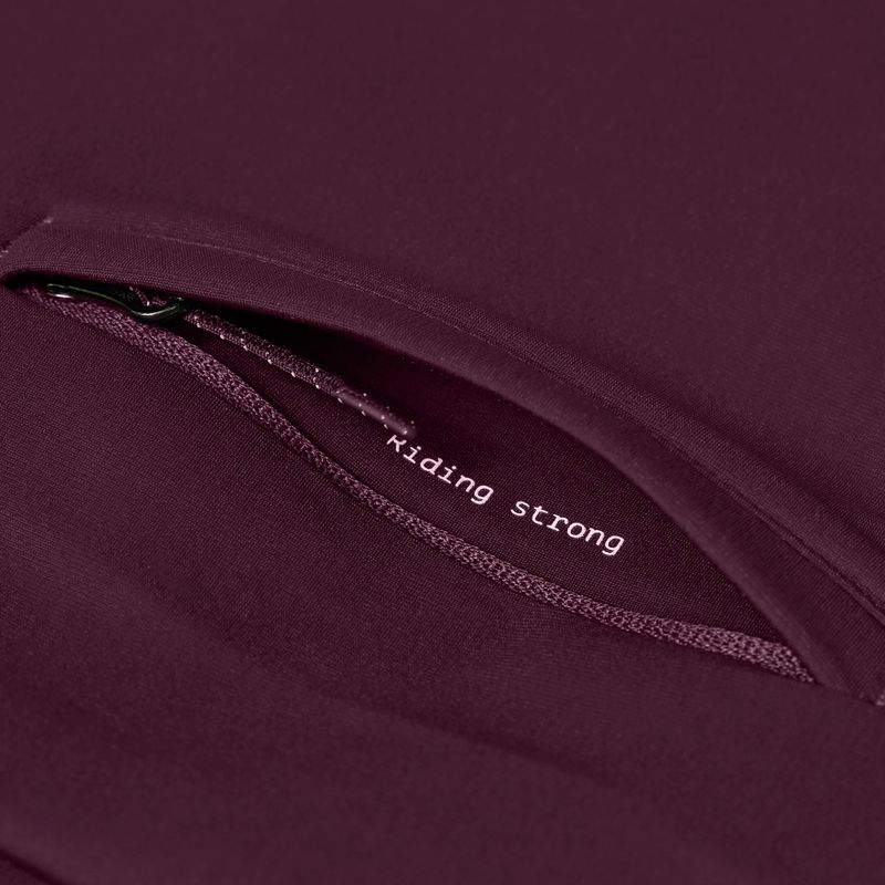 Bluză de ciclism pentru femei Endura Loop Ride L/S Jersey black cherry 9