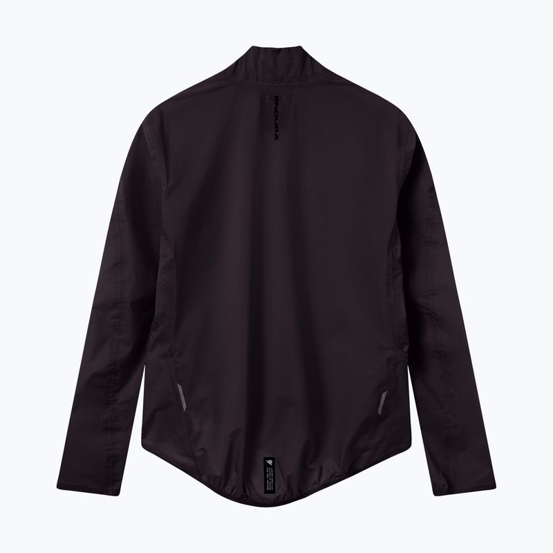 Geacă de ciclism pentru bărbați Endura Alltrack Race Cape black reflective rint 8
