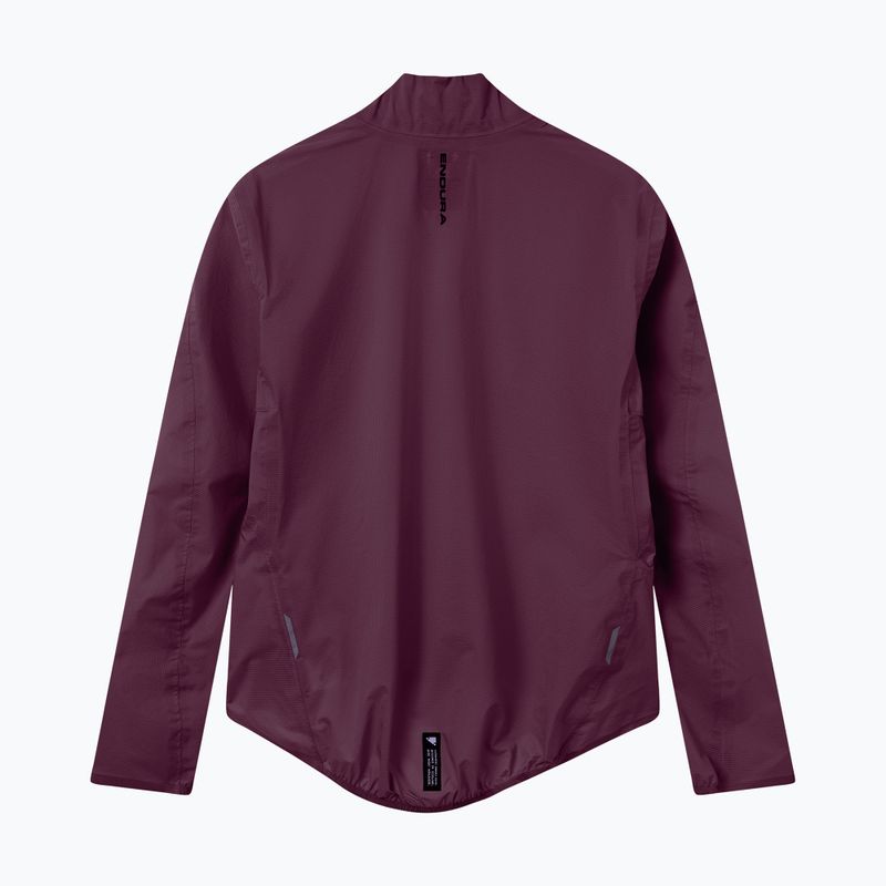 Geacă de ciclism pentru bărbați Endura Alltrack Race Cape black cherry 9