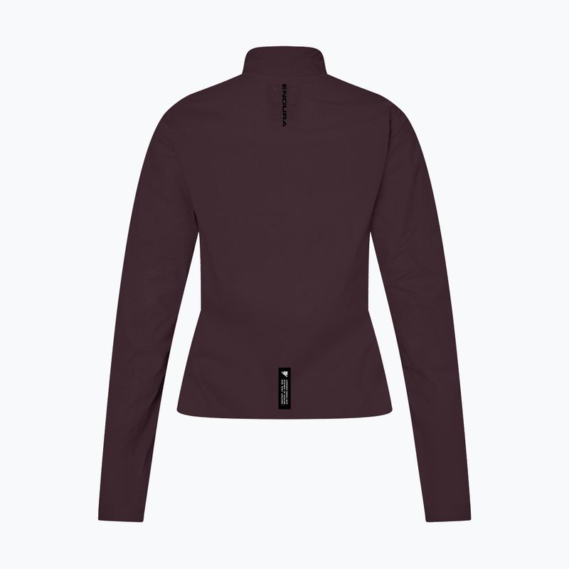 Geacă de ciclism pentru femei Endura Alltrack Race Cape black cherry 9