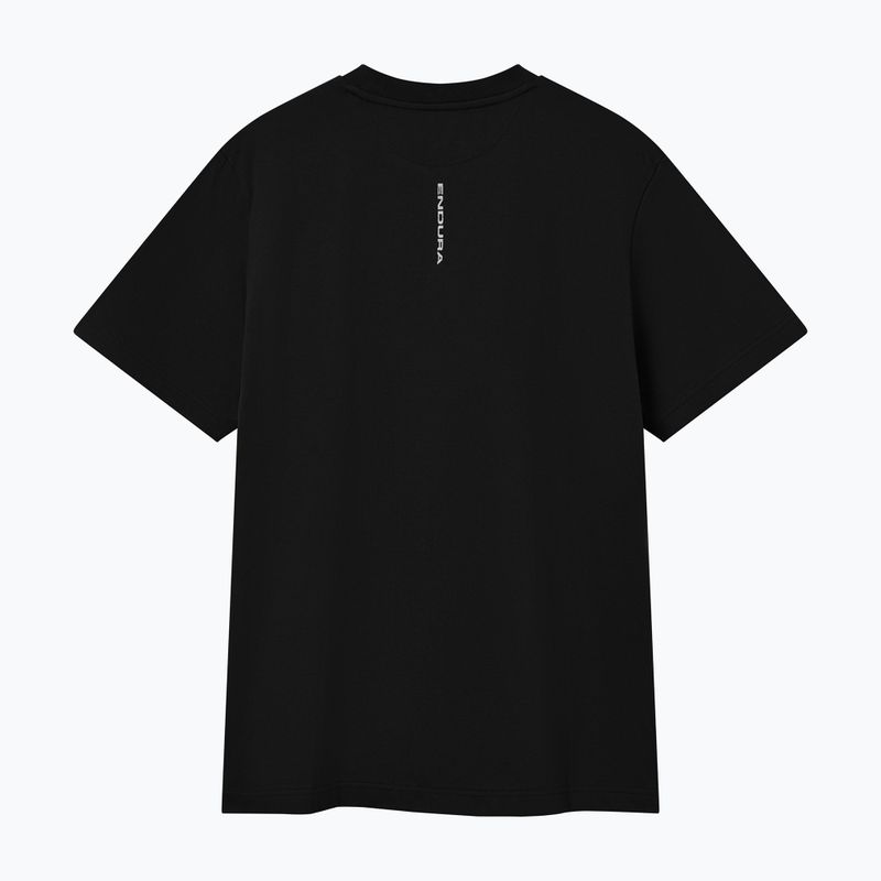 Tricou de ciclism Endura Stacked Logo Graphic Tee black 2