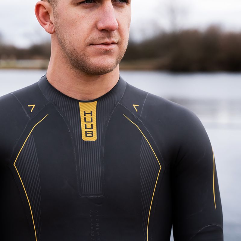 HUUB Spumă de triatlon pentru bărbați Alchemy 3:5 negru/gri ALCHEMY negru/gri ALCHEMY 3