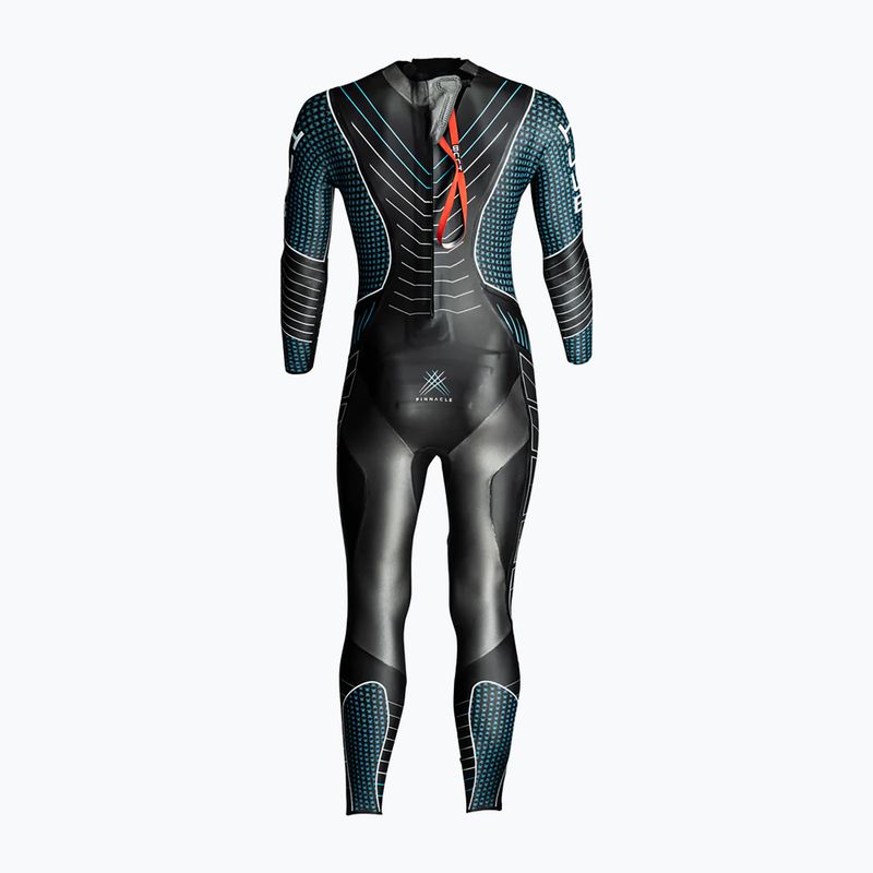 Costum de triatlon pentru bărbați HUUB Pinnacle NB black/blue 2