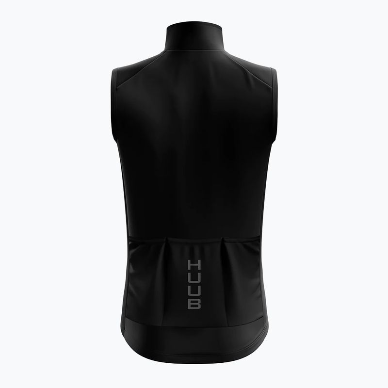 Vestă de ciclism pentru bărbați HUUB Eternal black/red 2