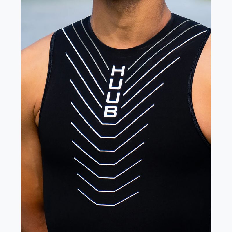 Combinezon de înot pentru bărbați HUUB Pinnacle Swimskin black 5