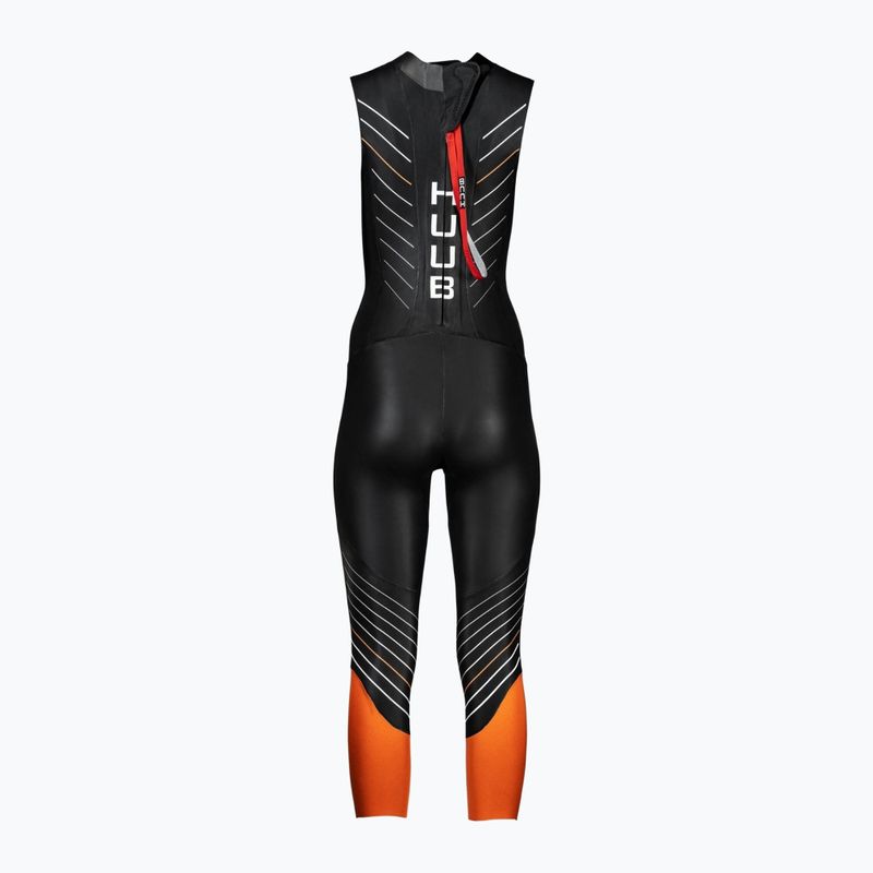 Spumă de înot pentru bărbați HUUB Araya Sleeveless orange 2