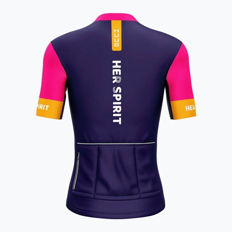 Tricou de ciclism pentru femei HUUB Her Spirit patchwork 2