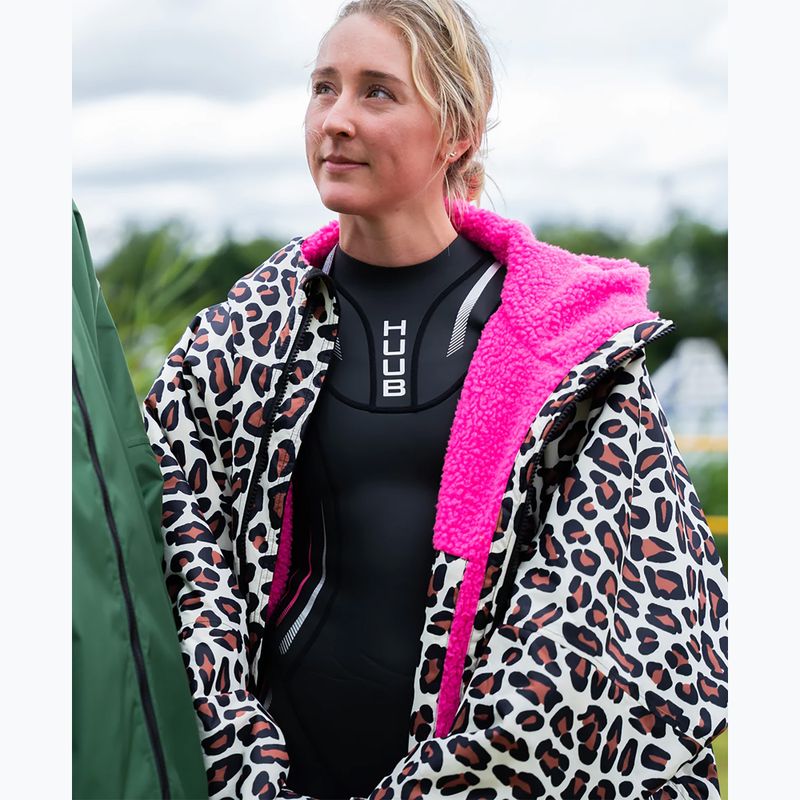 Halat HUUB Changing Robe leopard pink 3