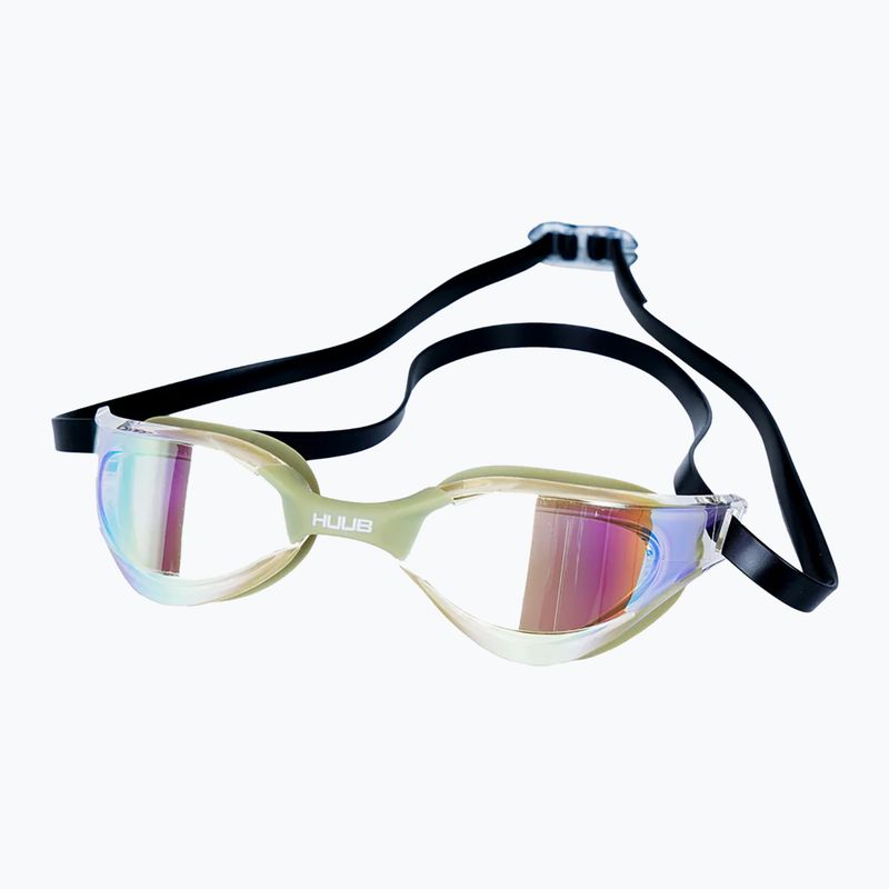 Ochelari de înot HUUB Thomas Lurz sage/clear gold mirror