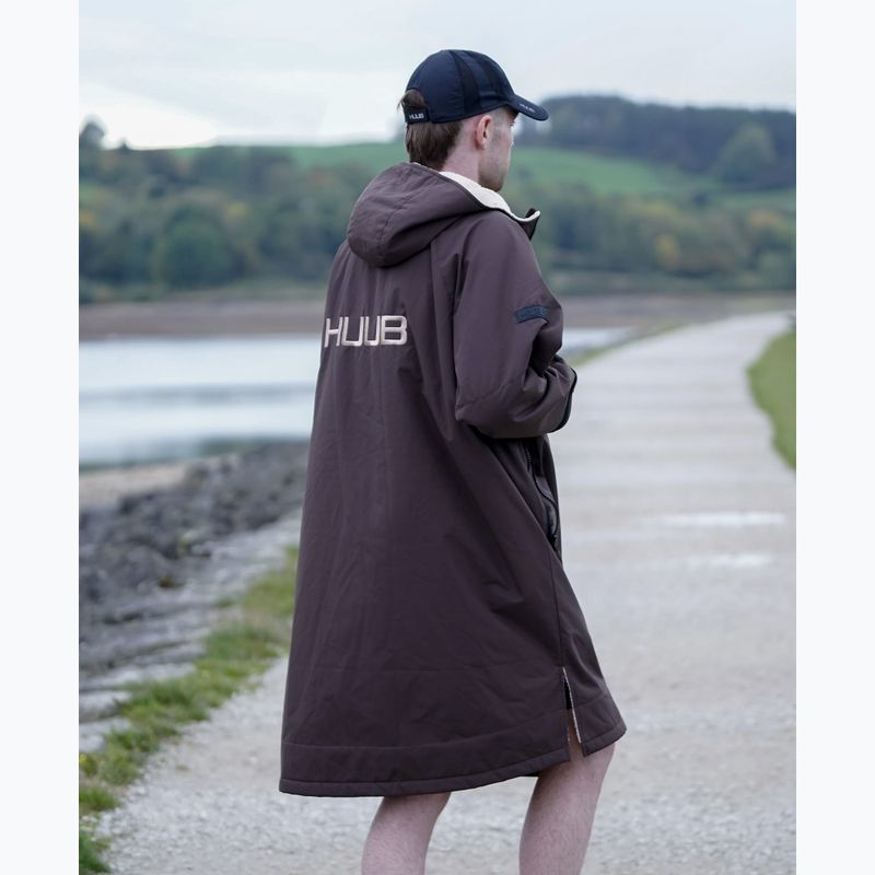 Palton HUUB Changing Robe chocolate/oatmeal 4