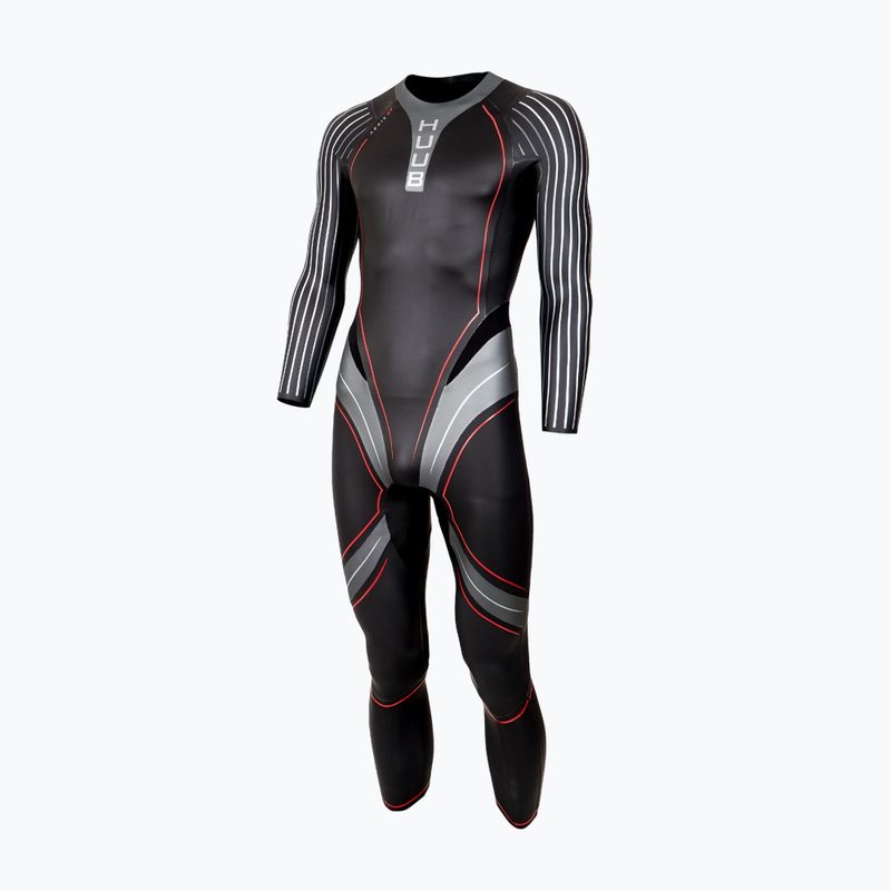 Costum de triatlon pentru bărbați HUUB Aegis XV 3:5 black/silver 3