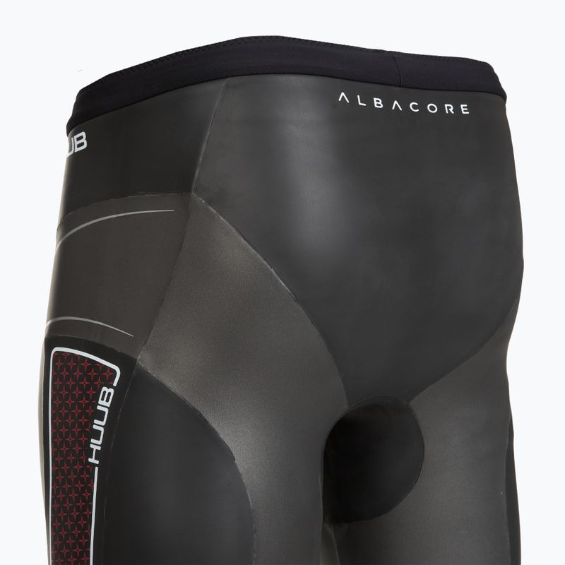 Pantaloni scurți din neopren HUUB Albacore Buoyancy Short black/silver 4
