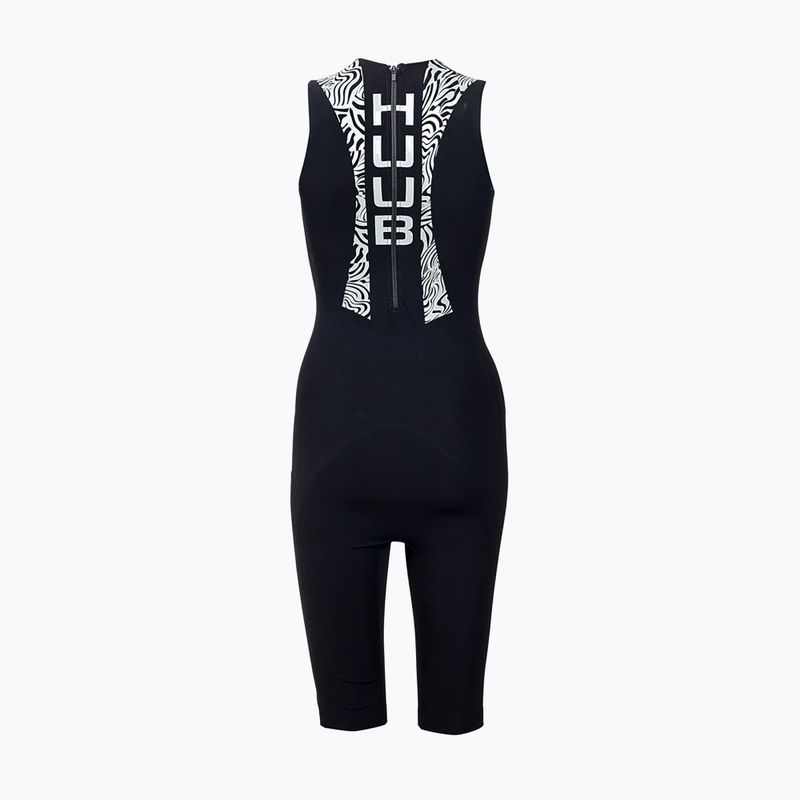 Combinezon de triatlon pentru femei HUUB Swimskin black/silver 2
