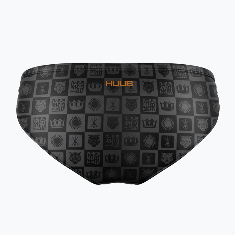 Slipuri de înot pentru bărbați HUUB Brief Yee black/orange 2