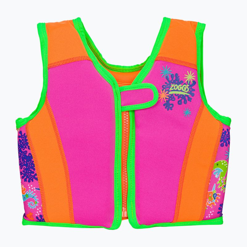 Zoggs Sea Saw pentru înot pentru copii Swimsure roz 465490
