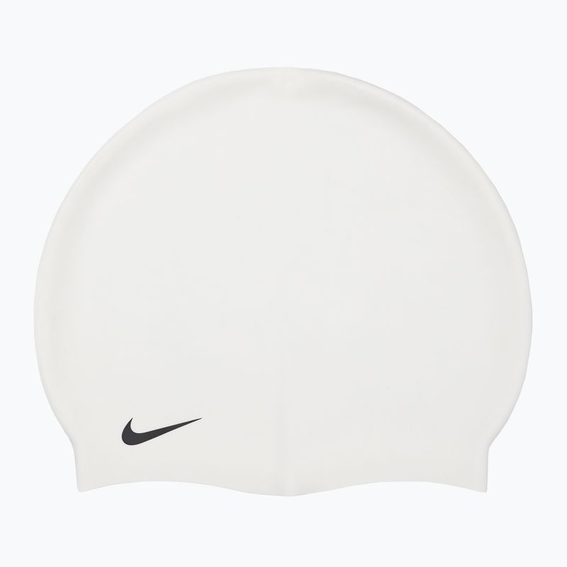 Șapcă de înot Nike Solid Silicone alb 93060-100