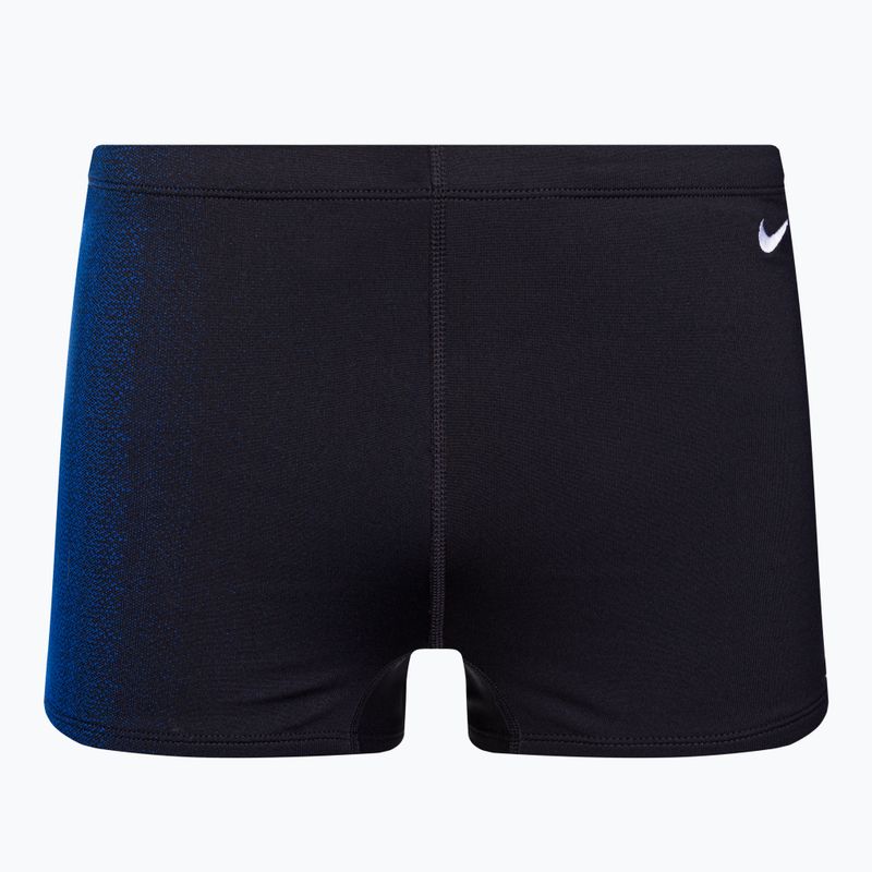 Bărbați Nike Fade Sting Aquashort pentru bărbați, boxeri de înot negru și albastru NESS8054-494