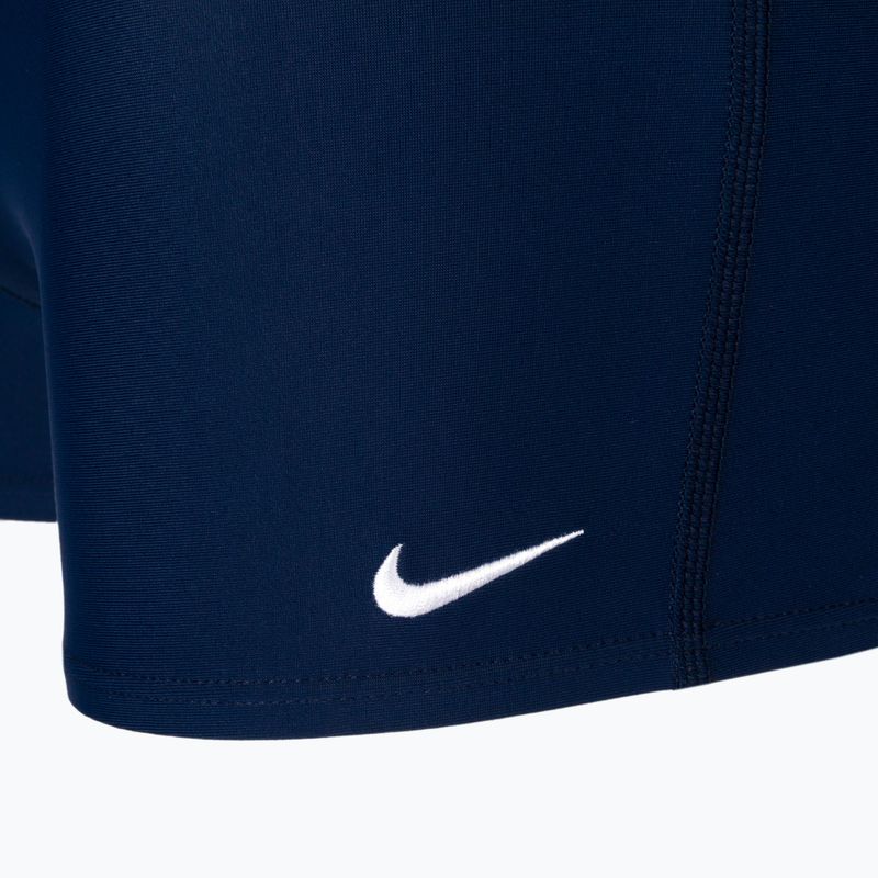 Bărbați Nike Solid Square Leg boxeri de înot albastru marin NESS8111-440 3