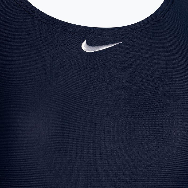 Costum de baie dintr-o bucată pentru femei Nike Fastback midnight navy 3