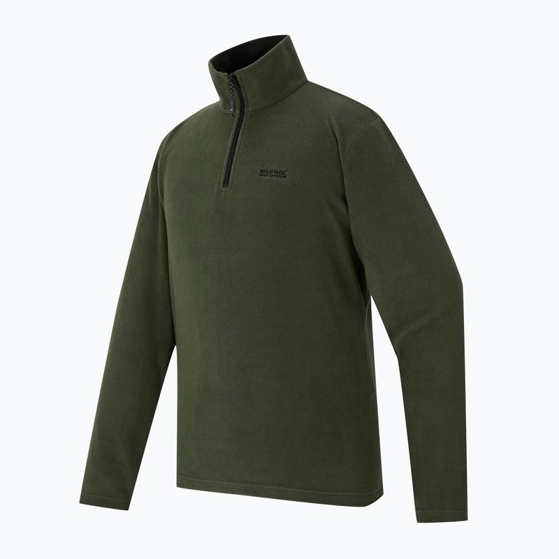 Bluză fleece pentru bărbați REGATTA Thompson dark khaki 7