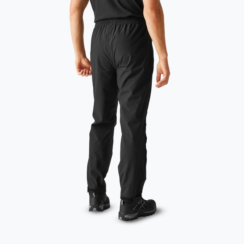Pantaloni de trekking pentru bărbați REGATTA Highton Stretch black 3