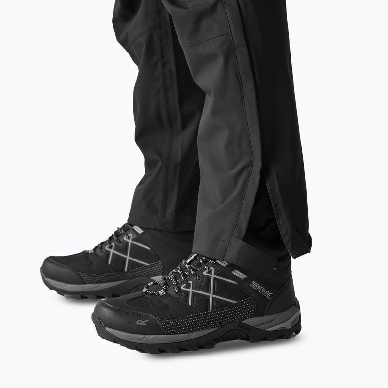 Pantaloni de trekking pentru bărbați REGATTA Highton Stretch black 4