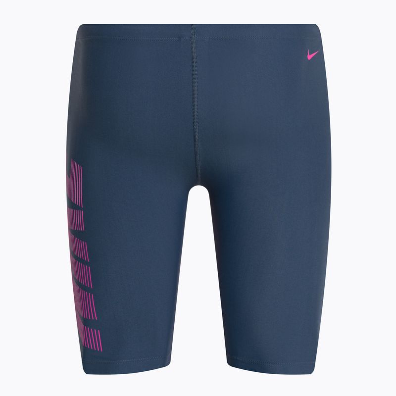 Boxeri de baie pentru bărbați Nike Rift Jammer gri-negri NESS9052 2