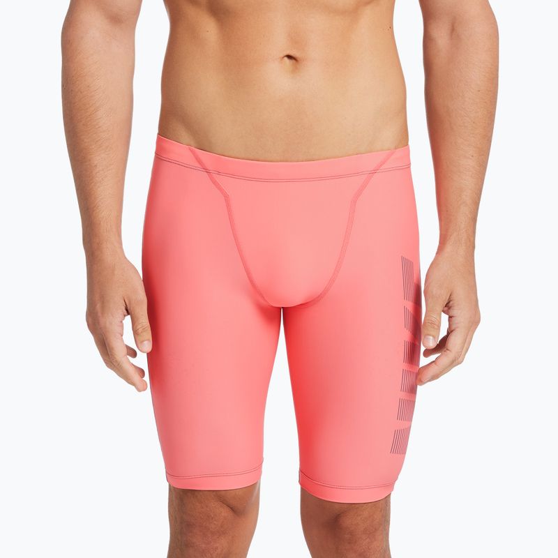 Boxeri de baie pentru bărbați Nike Rift Jammer gri-negri NESS9052 6