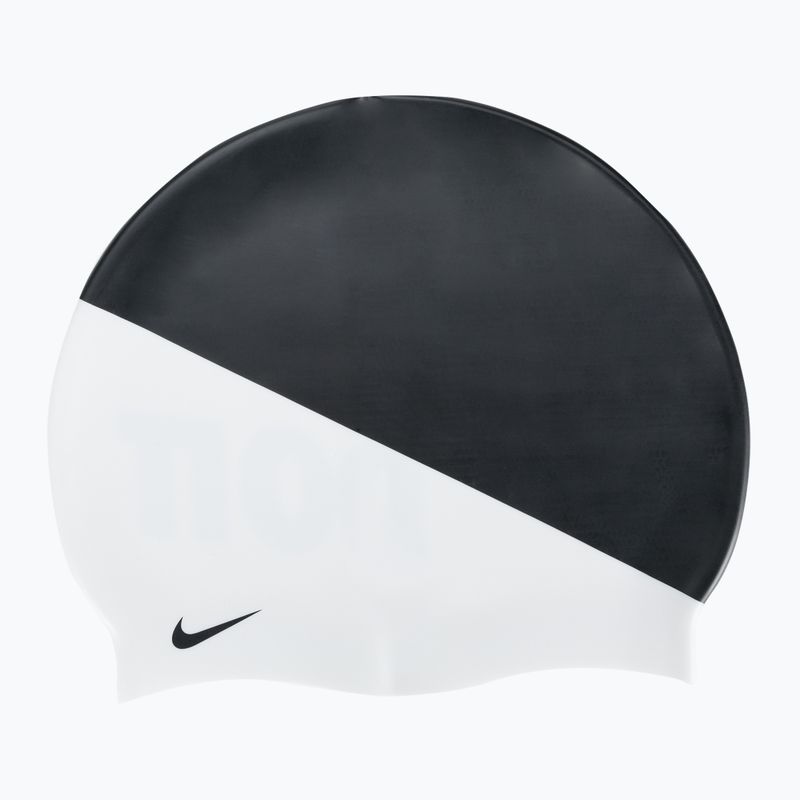 Cască de înot Nike Jdi Slogan negru și alb NESS9164-001 2