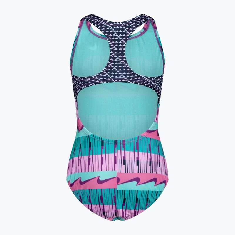 Costum de baie întreg pentru copii Nike Clash, în culoare NESSA735-672 2