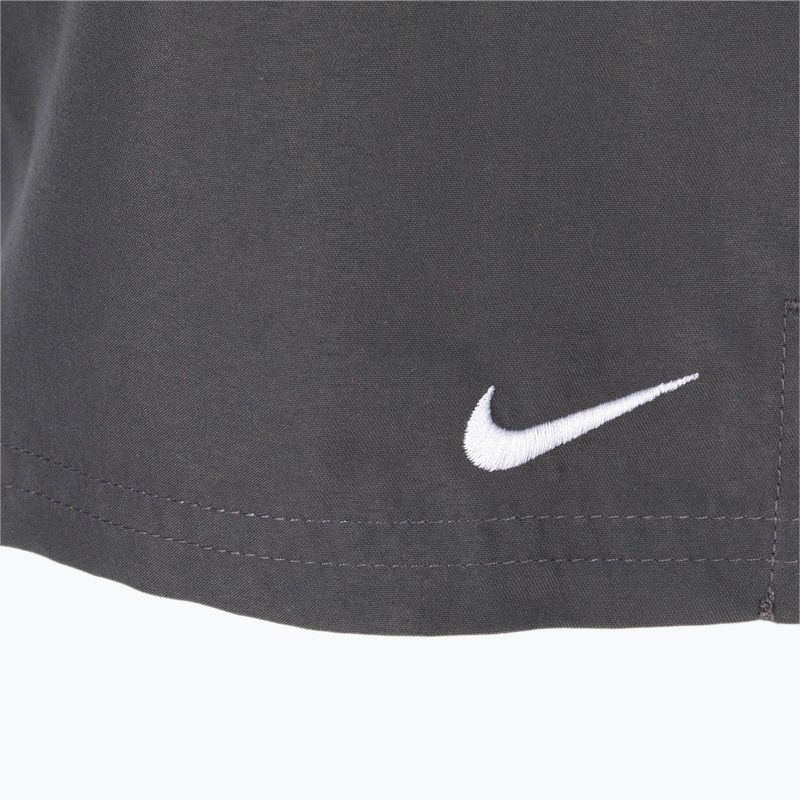 Pantaloni scurți de înot bărbați Nike Essential 7" Volley gri închis NESSA559-018 3