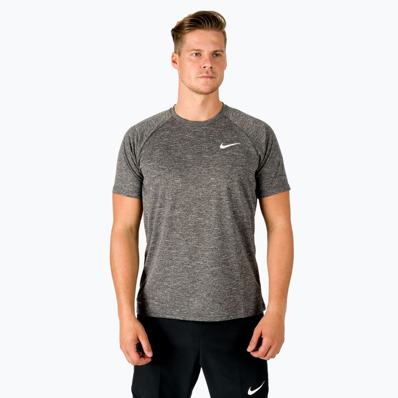 Tricou de antrenament pentru bărbați Nike Heather gri NESSA589-001