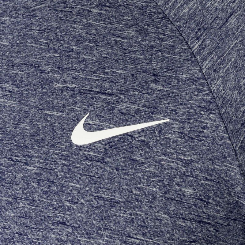 Tricou de antrenament pentru bărbați Nike Heather albastru marin NESSA589-440 5