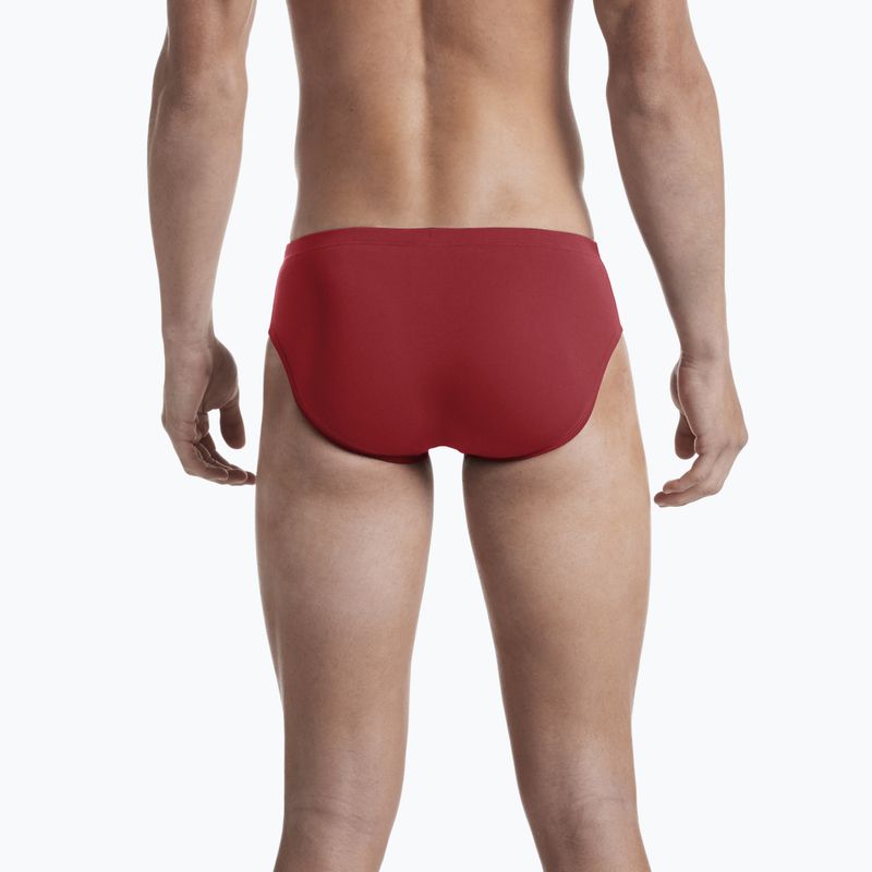 Chiloți de baie bărbați Nike Hydrastrong Solid Brief roșu NESSA004-614 9