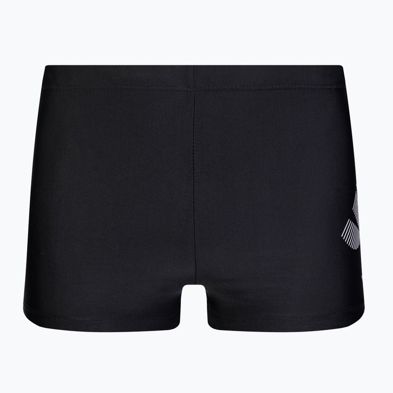 Boxeri de înot Nike Tilt Logo Aquashort pentru bărbați, negru NESSA010-001