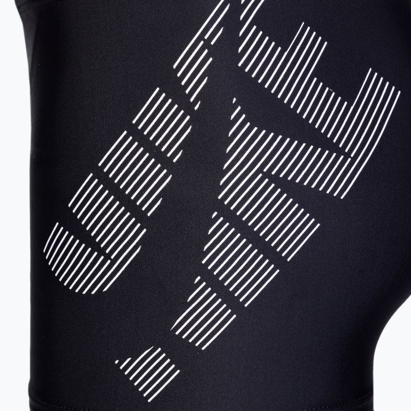 Boxeri de înot Nike Tilt Logo Aquashort pentru bărbați, negru NESSA010-001 3