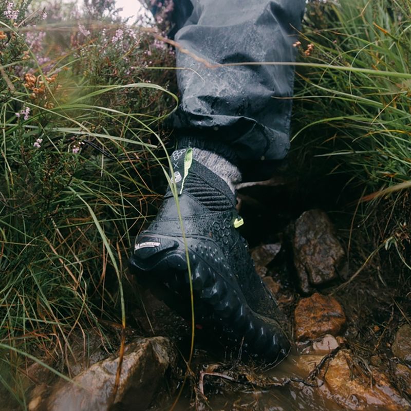 Încălțăminte barefoot pentru femei Vivobarefoot Magna Forest Esc obsidian / lime 9