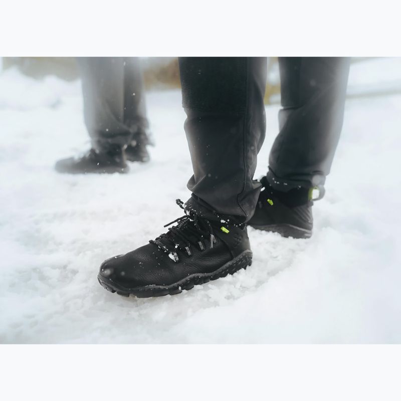 Încălțăminte barefoot pentru bărbați Vivobarefoot Magna Forest Esc obsidian/lime 9