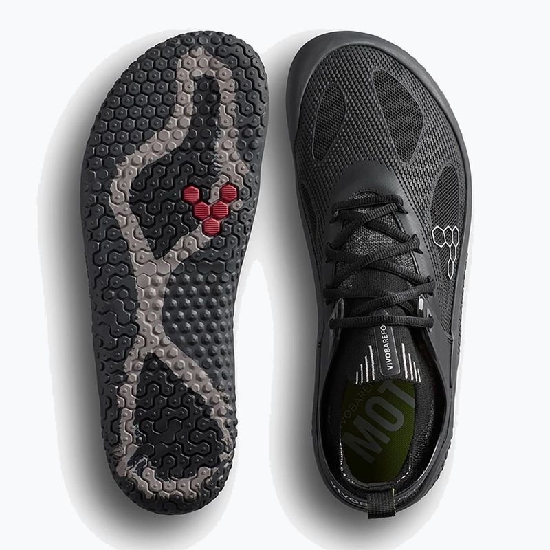 Încălțăminte barefoot pentru bărbați Vivobarefoot Motus Strength obsidian/grey 5