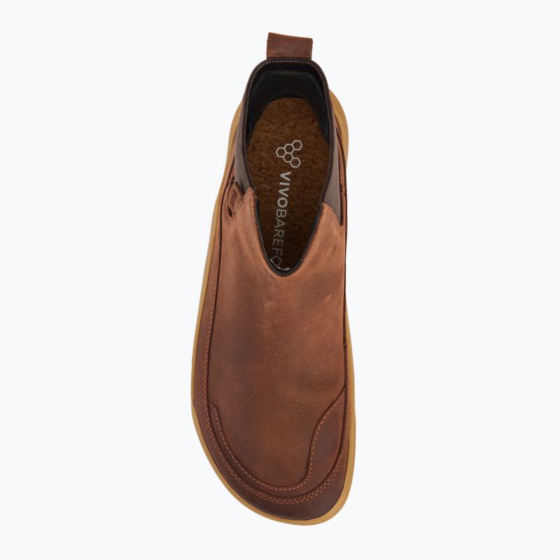 Încălțăminte barefoot pentru femei Vivobarefoot Gobi Chelsea cinnamon 5
