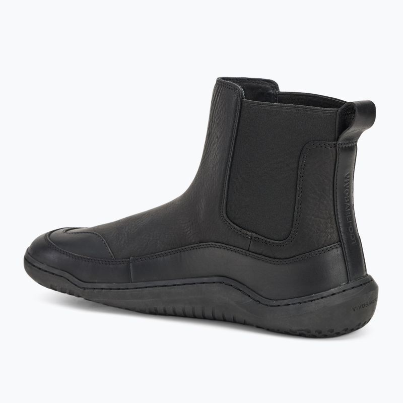Încălțăminte barefoot pentru bărbați Vivobarefoot Gobi Chelsea obsidian 3