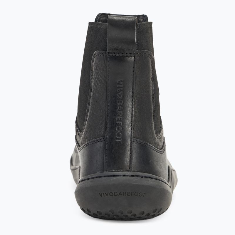Încălțăminte barefoot pentru bărbați Vivobarefoot Gobi Chelsea obsidian 6