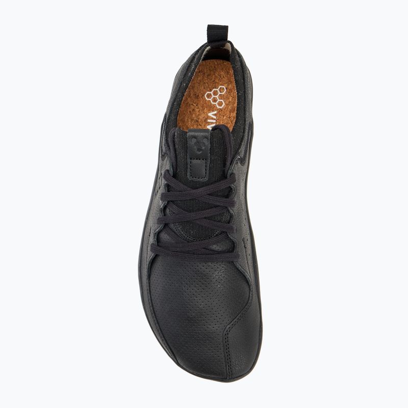 Încălțăminte barefoot pentru bărbați Vivobarefoot Primus Asana Leather obsidian 5