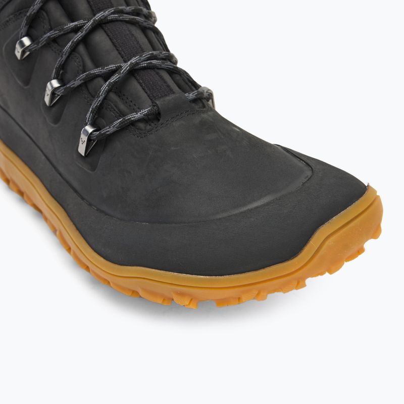 Încălțăminte barefoot pentru bărbați Vivobarefoot Tracker Leather obsidian 7