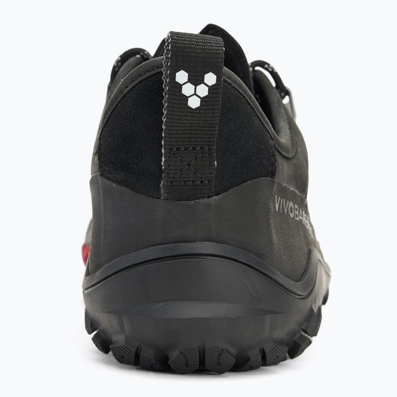 Încălțăminte barefoot pentru bărbați Vivobarefoot Tracker Leather Low obsidian 7