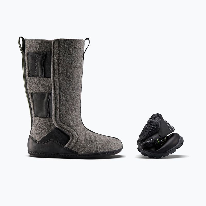 Încălțăminte barefoot pentru bărbați Vivobarefoot Tundra Esc obsidian 11