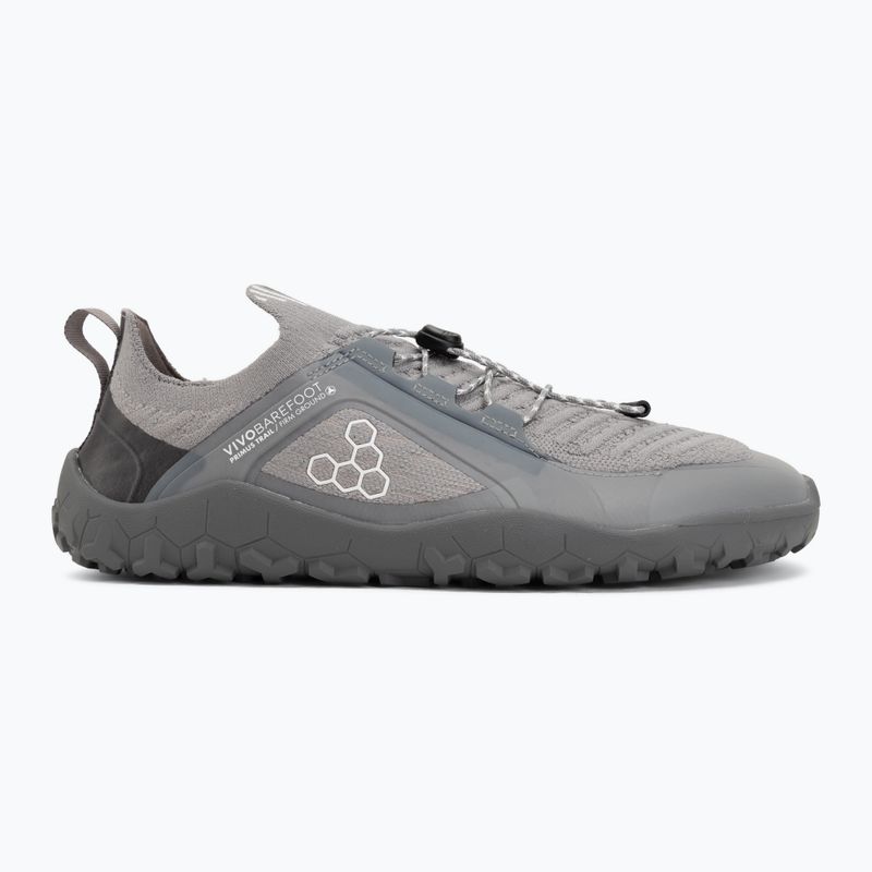 Încălțăminte barefoot pentru bărbați Vivobarefoot Primus Trail Knit Fg storm cloud 2