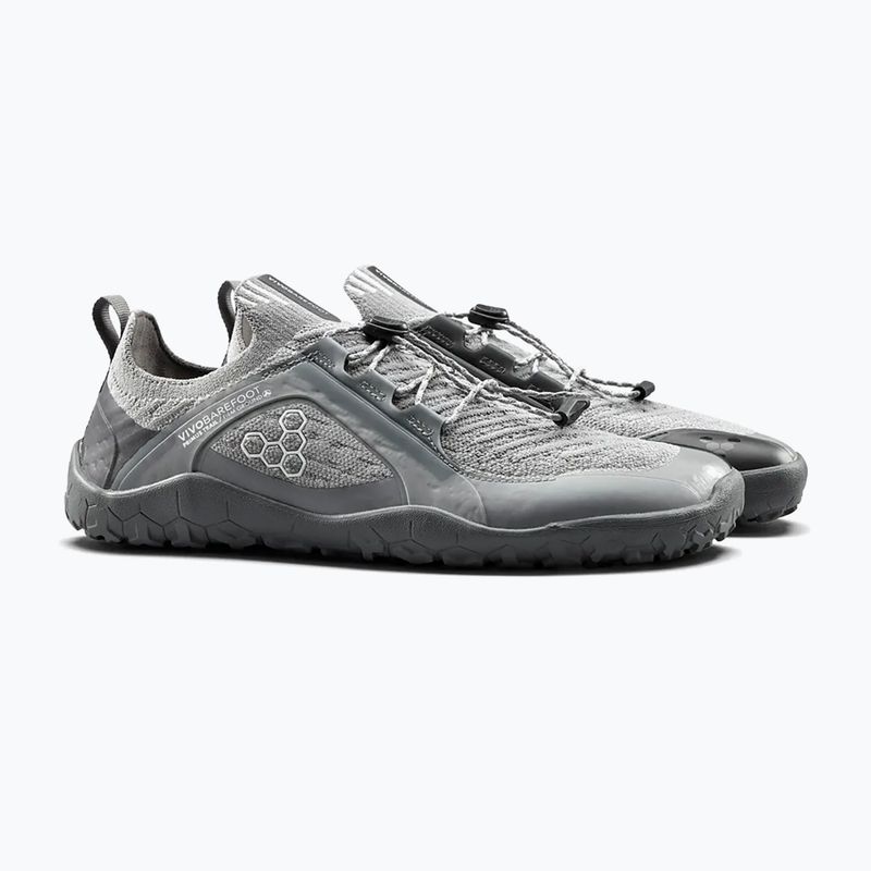 Încălțăminte barefoot pentru bărbați Vivobarefoot Primus Trail Knit Fg storm cloud 3