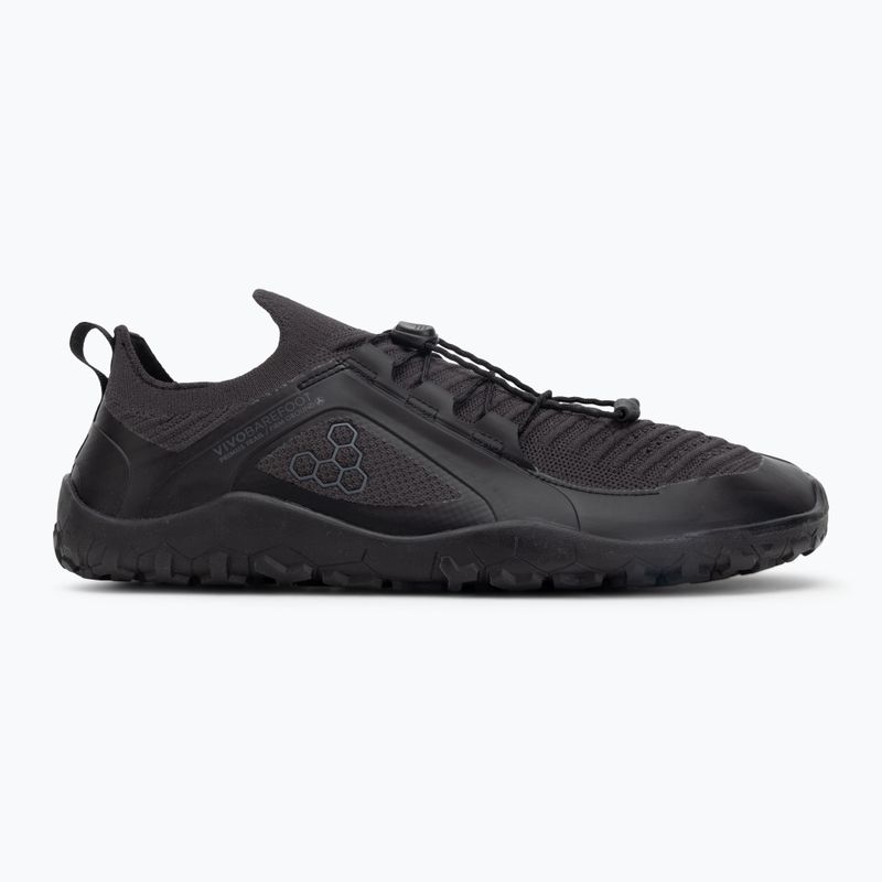Încălțăminte barefoot pentru bărbați Vivobarefoot Primus Trail Knit Fg obsidian/obsidian 2