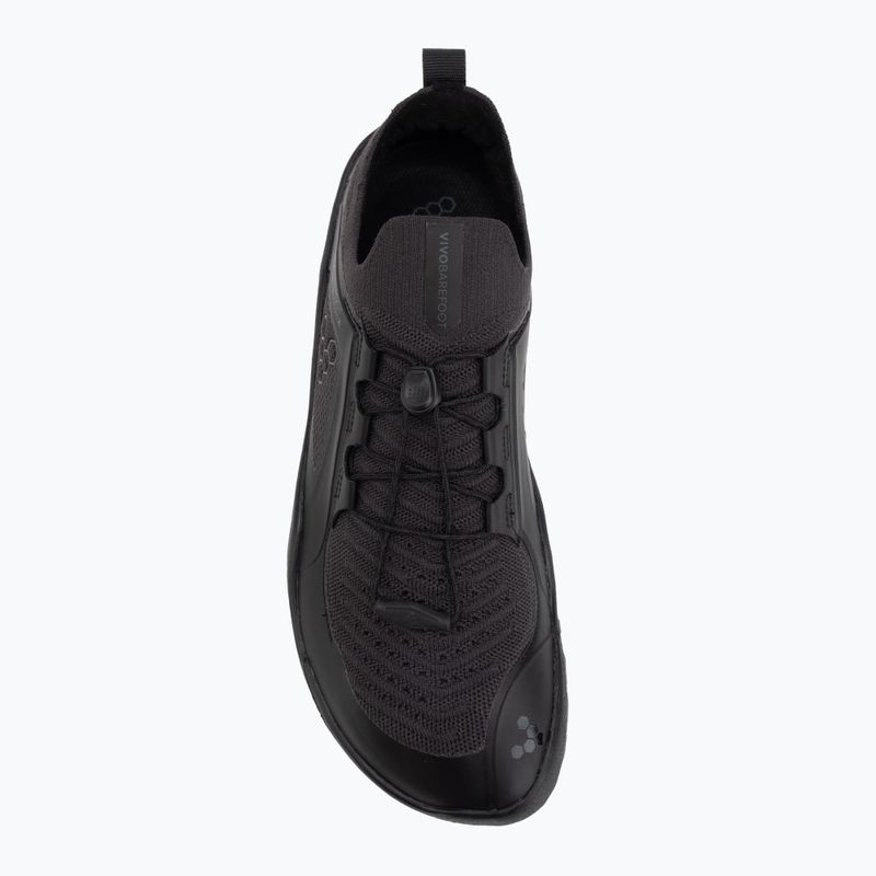 Încălțăminte barefoot pentru bărbați Vivobarefoot Primus Trail Knit Fg obsidian/obsidian 5